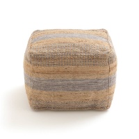 Пуф Из джута и шерсти Touba единый размер бежевый AM.PM  фото, kupilegko.ru